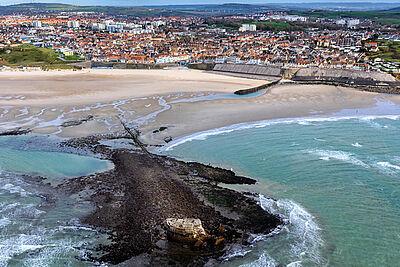 plage de le Portel et son Fort - crédit photo Olivier CAENANAgrandir l'image 1 sur 7, fenêtre modale